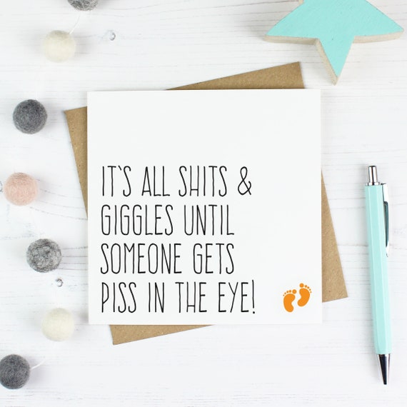 etsy baby shower cards