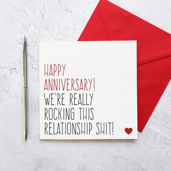 1 year anniversary card for girlfriend