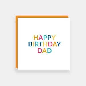 Carte d'anniversaire papa, carte papa joyeux anniversaire