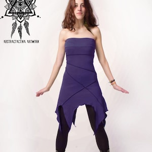Khepri dress. Faery dress, elven clothing, elven mini dress, fantasy dress, pixie dress, tribal dress, fairy tale, elf dress, gothic dress