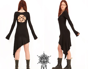 Ladies CrewNeck Long Sleeve Backless Batwing Cocktail Partywear Baggy Midi Dress Ladies CrewNeck Long Sleeve Backless Batwing Cocktail Partywear Baggy Midi Dress