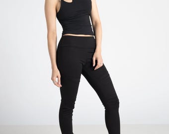 Leggings moulants avec poches