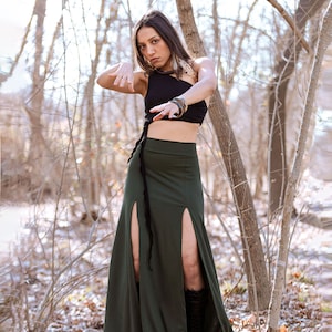 Tribal Ombre Full Skirt Open Sides