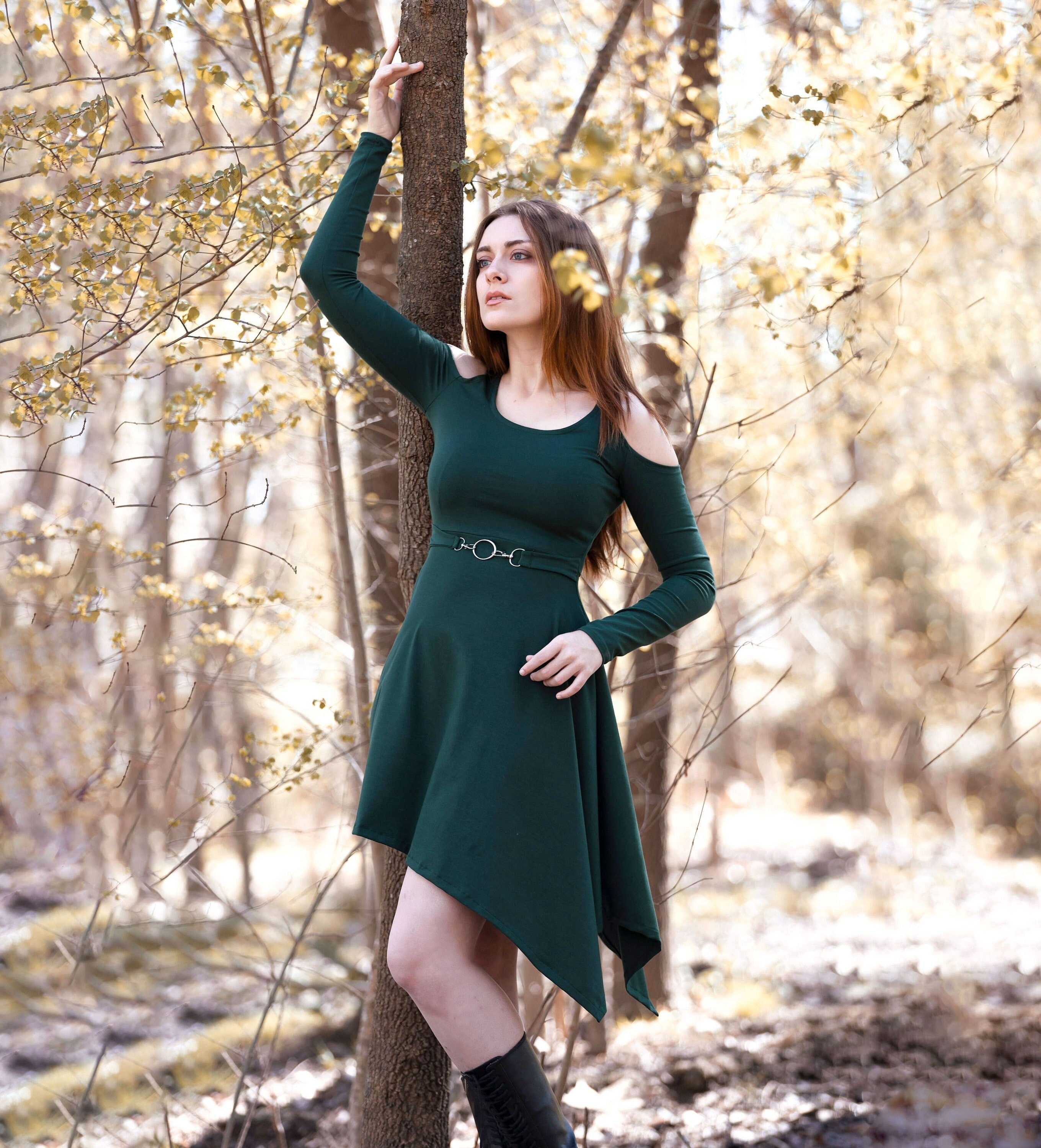 Long sleeve festival dress hotsell