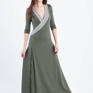 greek maxi dress