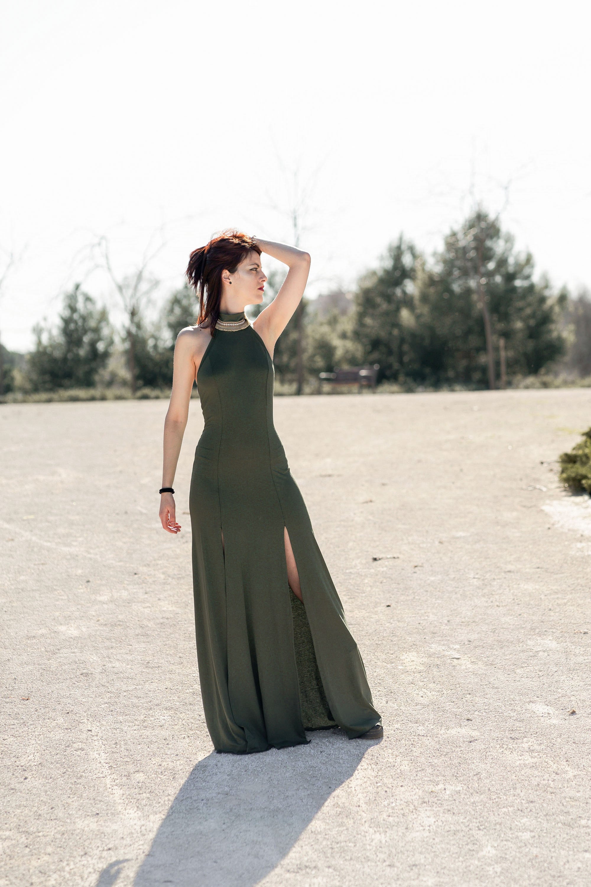 olive green dress for wedding