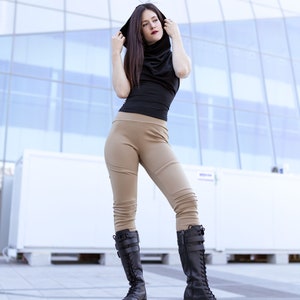 Military pants with pockets futuristic leggings leggings for image 8
