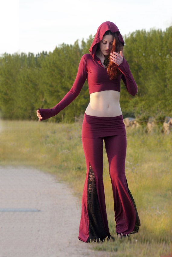 Boho Pants, Bell Bottoms, Yoga Pants, Festival Pants, Belly Dance Pants,  Wide Leg Pants, Pixie Pants, Flare Pants, Boho Clothing, Gypsy Flow 