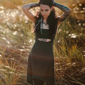 Green Pixie Dress, Festival Dress, Boho Dress, Elven Dress, Faerie, Bohemian, Pixie Clothing, Festival Outfit, Fairy Dress, Boho Clothing