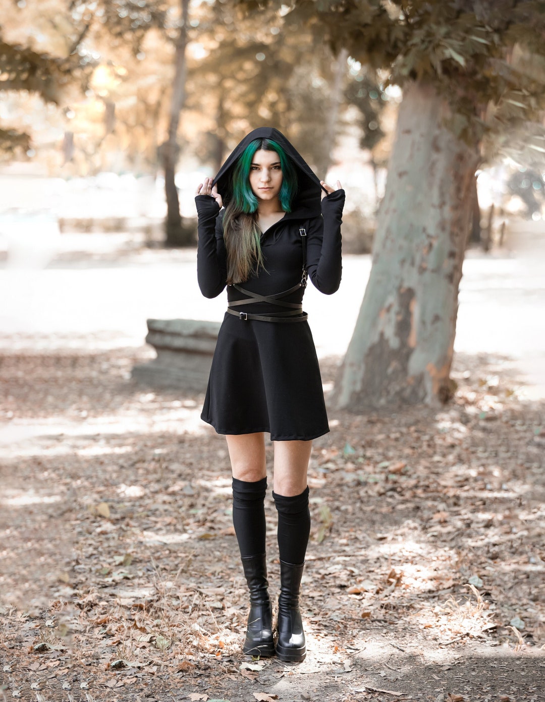 Oliphant Long Sleeve Yoke Dress-Final Clearance – Shop Chou Chou