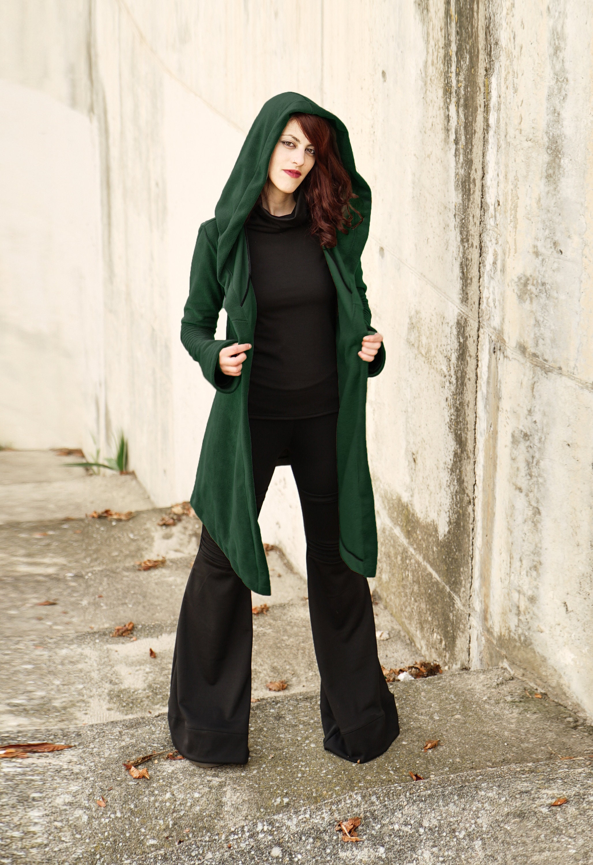 Elven Fleece hooded coat. Long wrap winter pixie coat. Pixie fleece hooded jacket. Fairy cloak. Hoodie. Winter hooded jacket. Gothic jacket. Elven Fleece hooded coat. Long wrap winter pixie coat. Pixie fleece hooded jacket. Fairy cloak. Hoodie. Winter hooded jacket. Gothic jacket.
