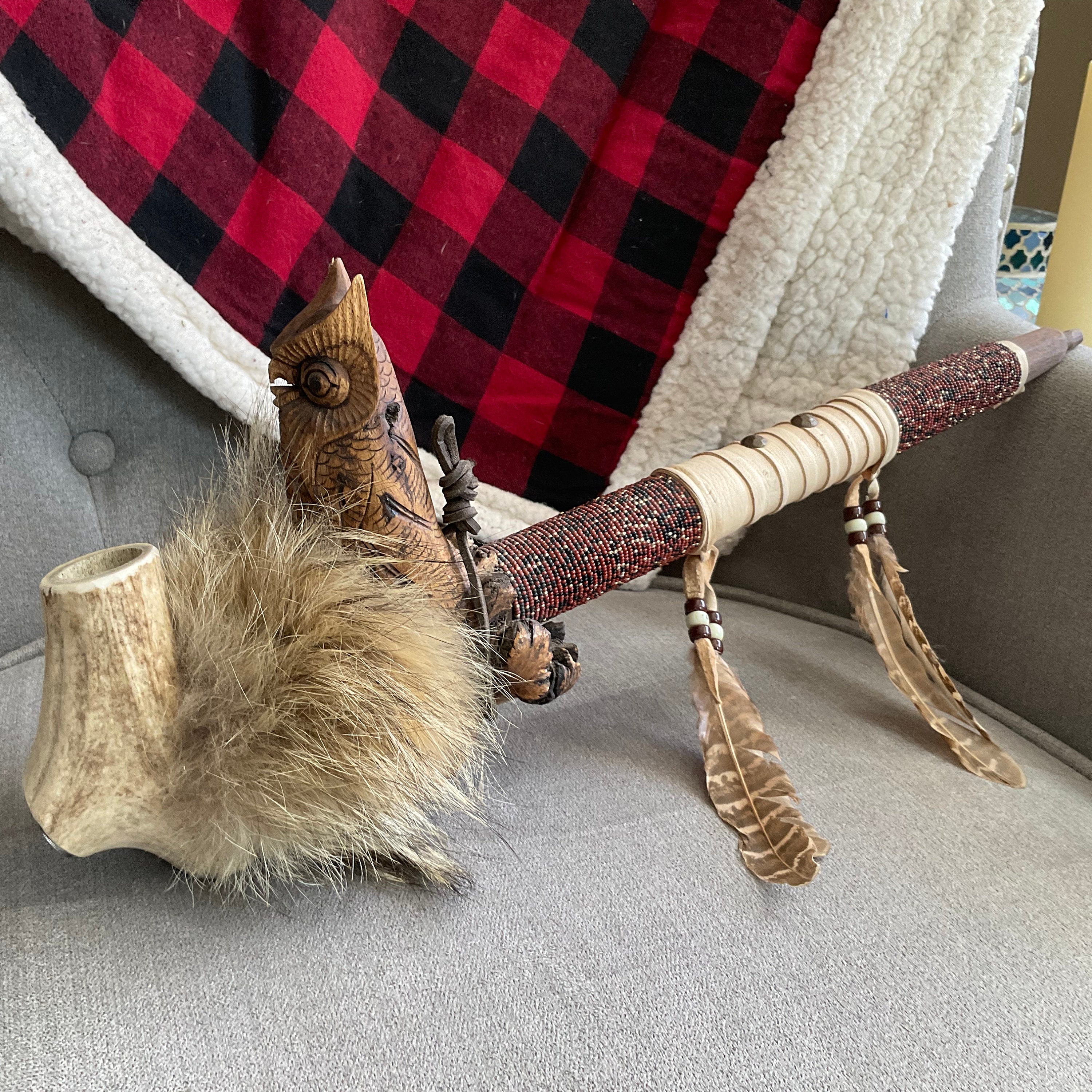Native American Peace Pipes - Etsy