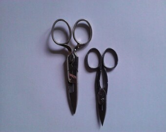 Vintage Joseph Rodgers/ Von Cleff Sewing Scissors Button Hole Scissors