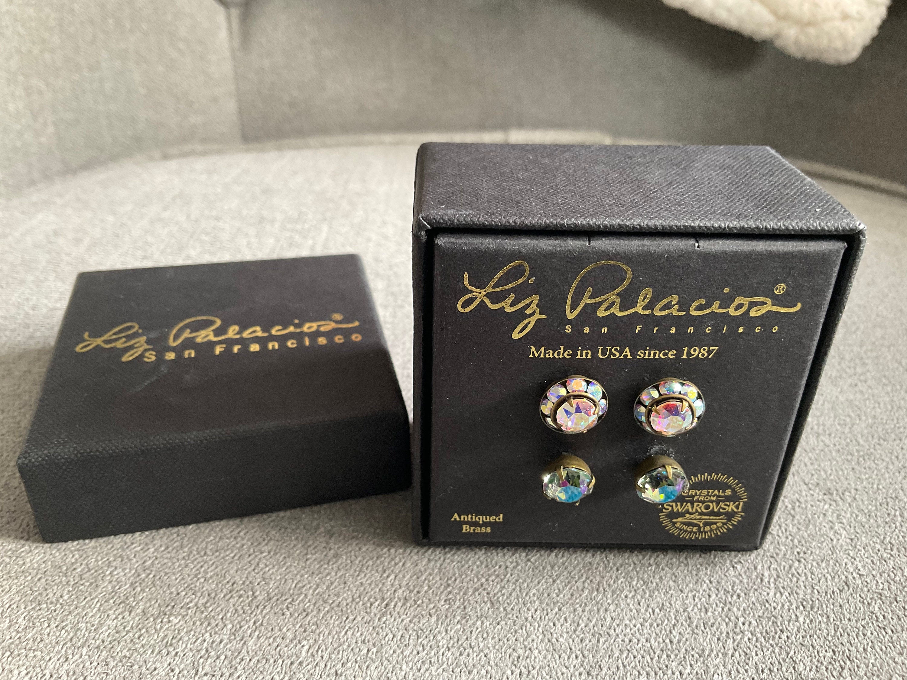 Repurposed LV Earrings – Brynn and Lizzy