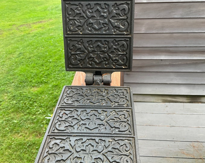 Vintage JOTUL Goroiron Waffle Pizzelle Cookie / Krumkake Maker Norway