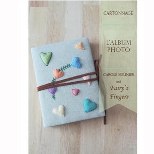 Tutoriel de cartonnage pour fabriquer un  album photo
