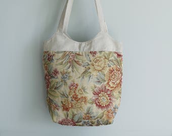 Sac à main avec pochette intérieure, sac cabas