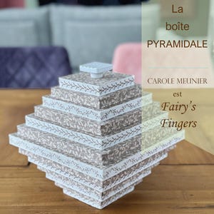 Tutoriel de cartonnage d'une boîte pyramidale