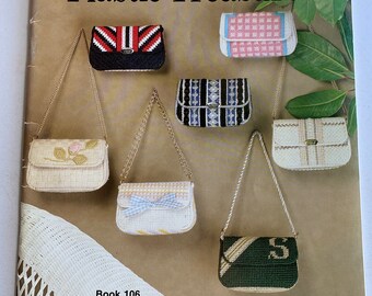 plastic canvas purse designs
