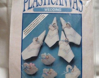 Joy Plastic Canvas Kit Switch Plate Cover 4208 Christmas vintage 1983 NEW NOS Caron