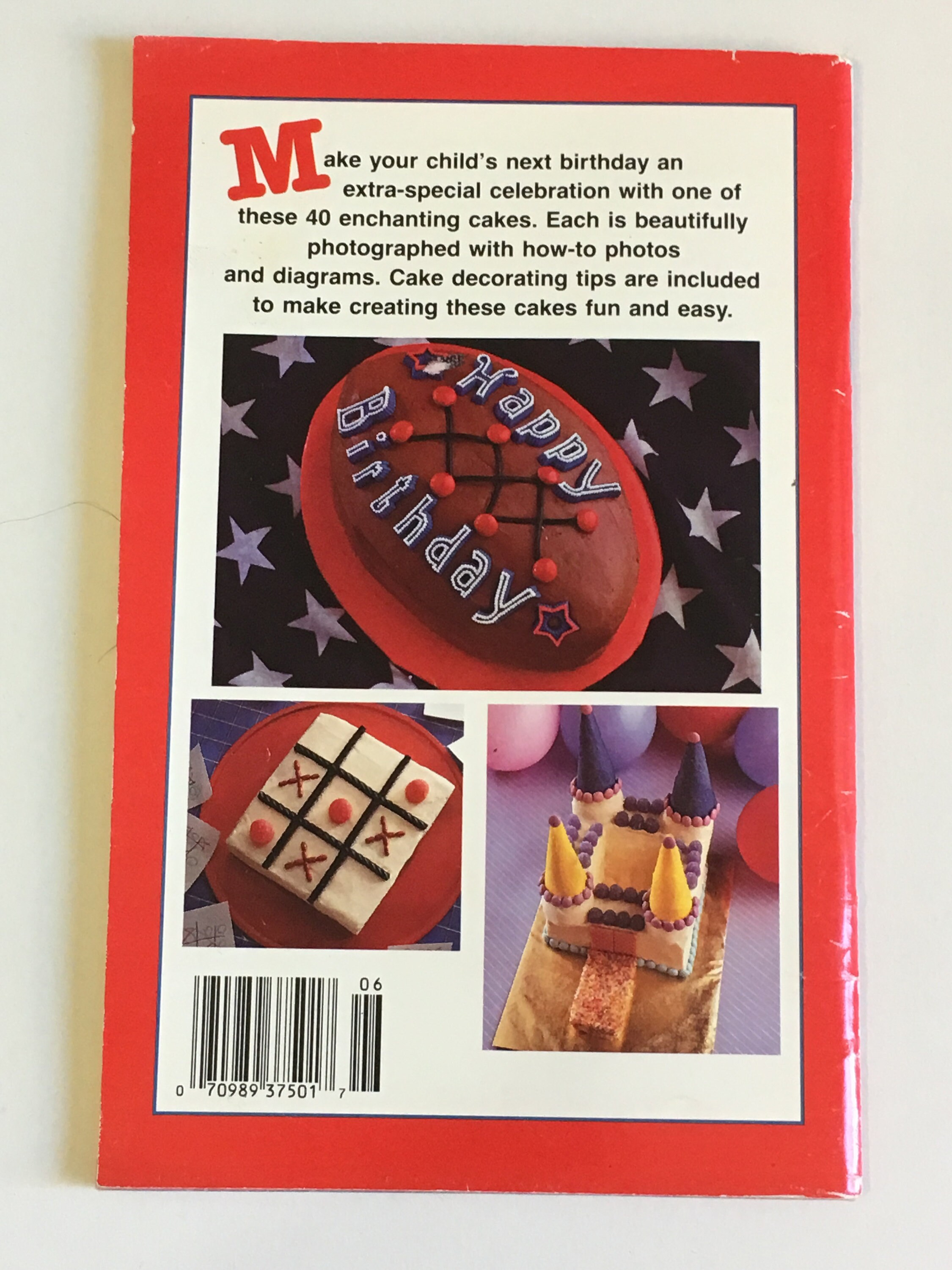 Birthday Cakes For Kids cookbook favorite recipes 40 different Etsy