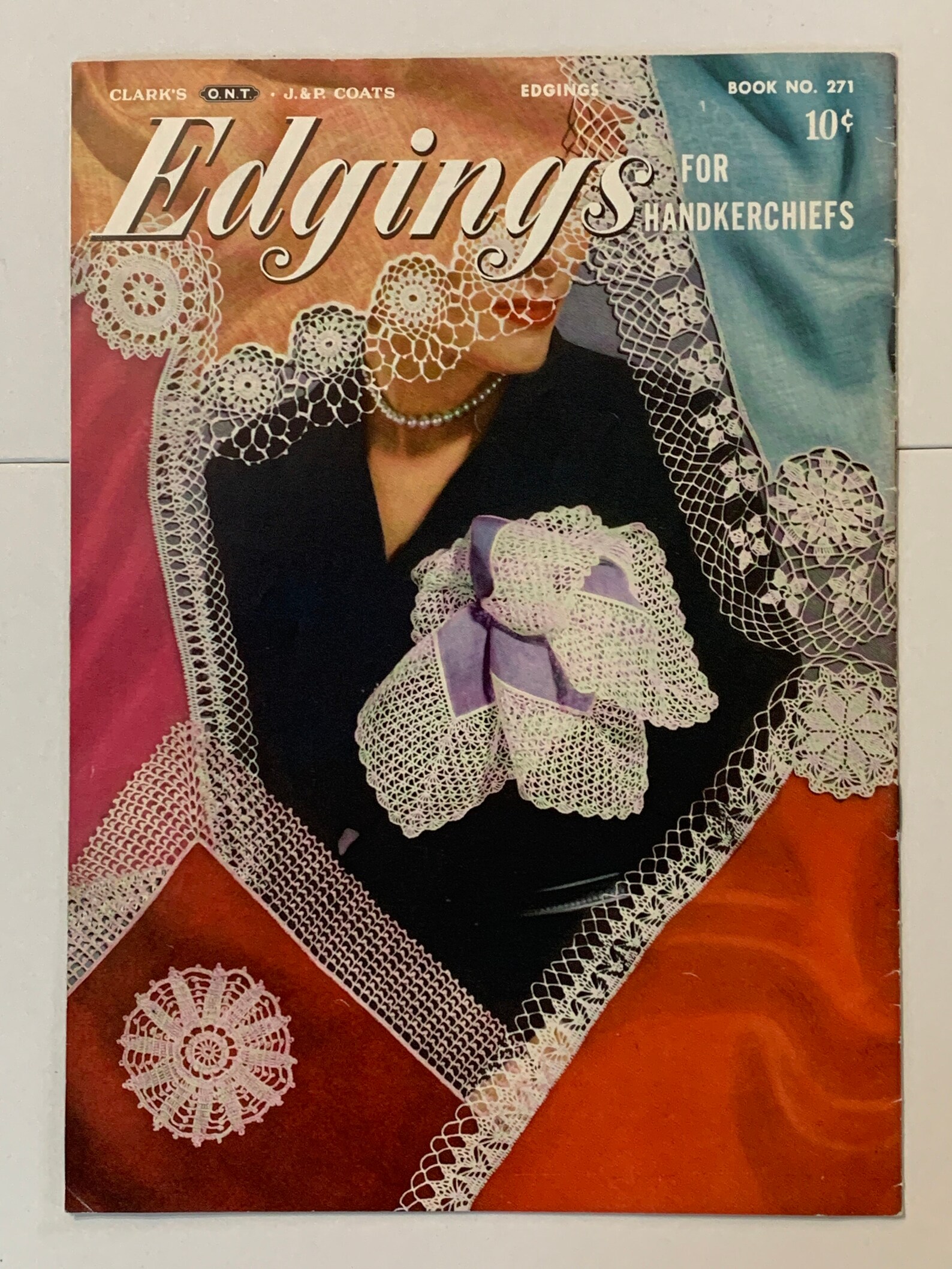 Crochet Edgings for Handkerchiefs patterns booklet vintage Etsy