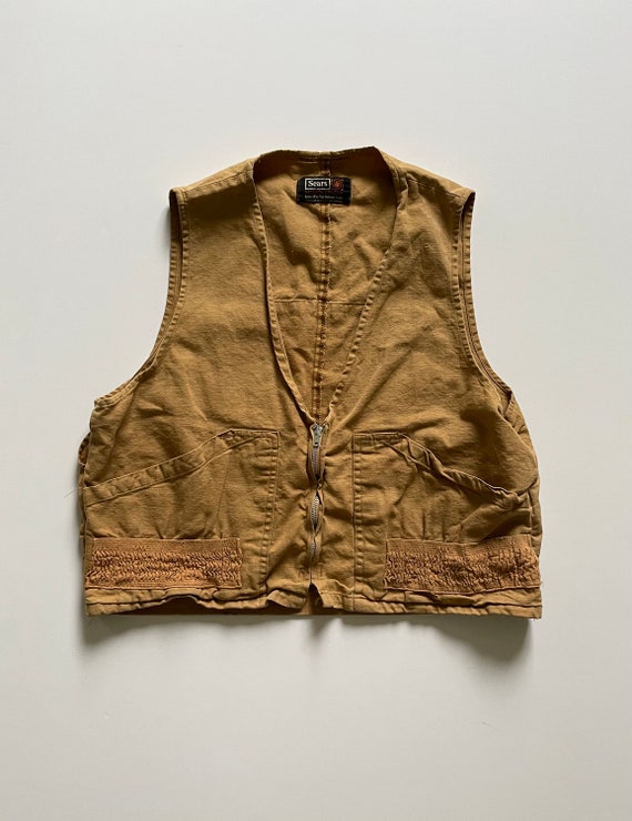 60s Sears Hunting Vest - L - image 1