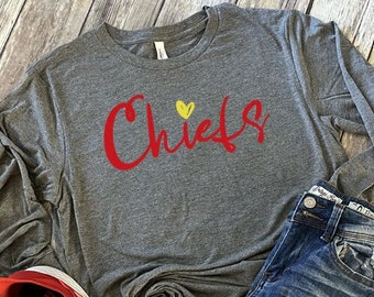 Chiefs Heart Shirt - longsleeve