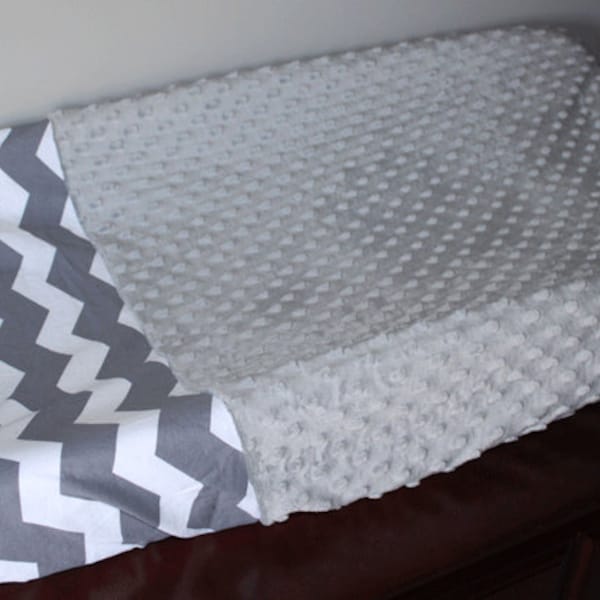 Chevron Changing Pad Cover Etsy