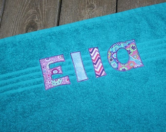 Personalized Bath Towel