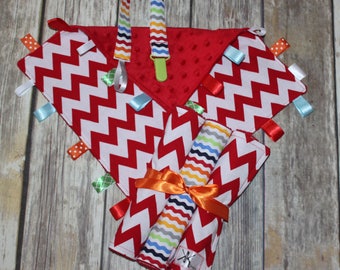 Custom Red Multi Burp Cloth Set - You pick your colors