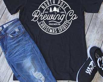 North Pole Brewing Co. Christmas Shirts