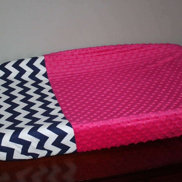 Chevron Changing Pad Cover Etsy