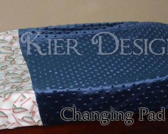 Custom Baseball Changing Pad Cover