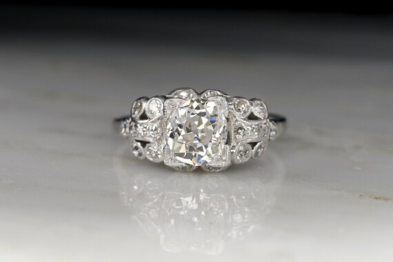 vintage edwardian engagement rings