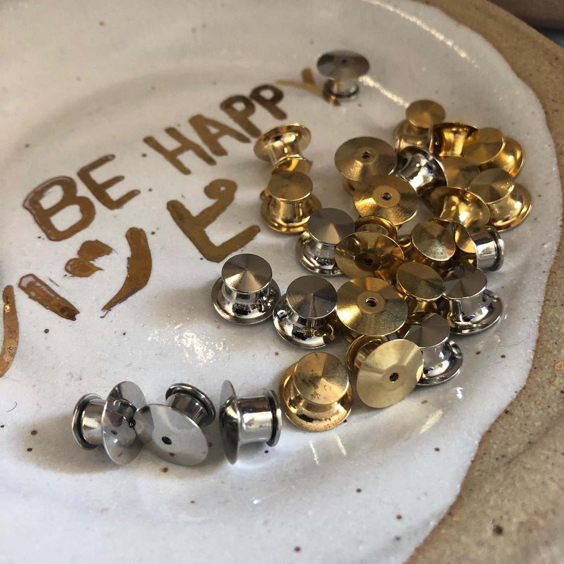 Locking Backs for Pin Badges Etsy