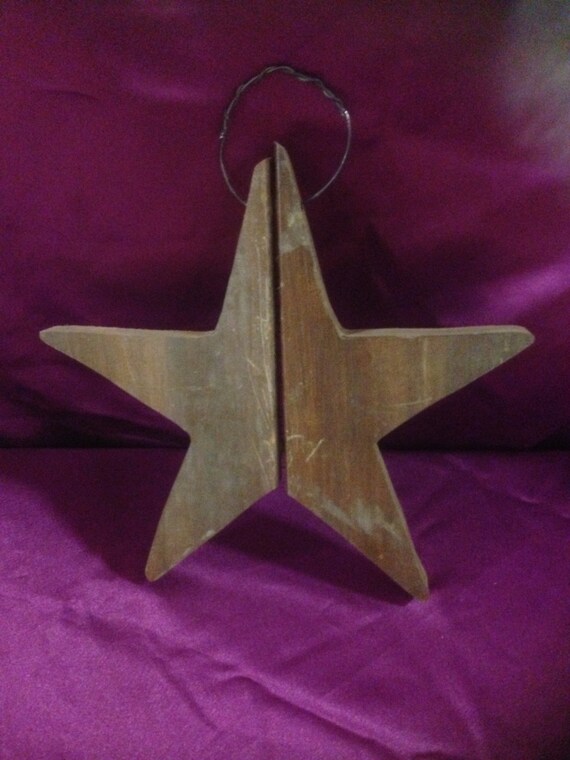 Wooden Rustic Star Western Star Wall Decor Patio Decor Etsy