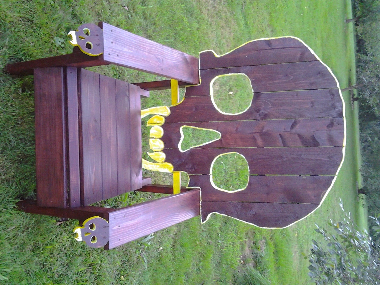 skull chair pattern plans onlyadirondack chair etsy