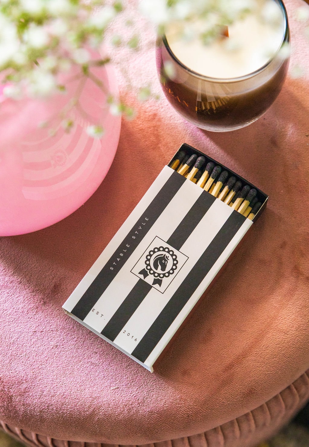 Striped Equestrian Safety Matches - Oversized