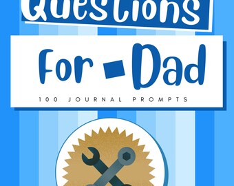 Entdecke die Geschichte deines Vaters mit 100 Journal Prompts | Digitaler Download