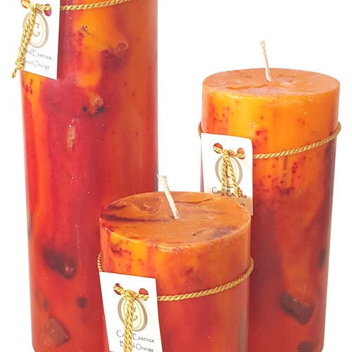 Extremely Long Burning Scented Pillar Candles. Handpoured Etsy