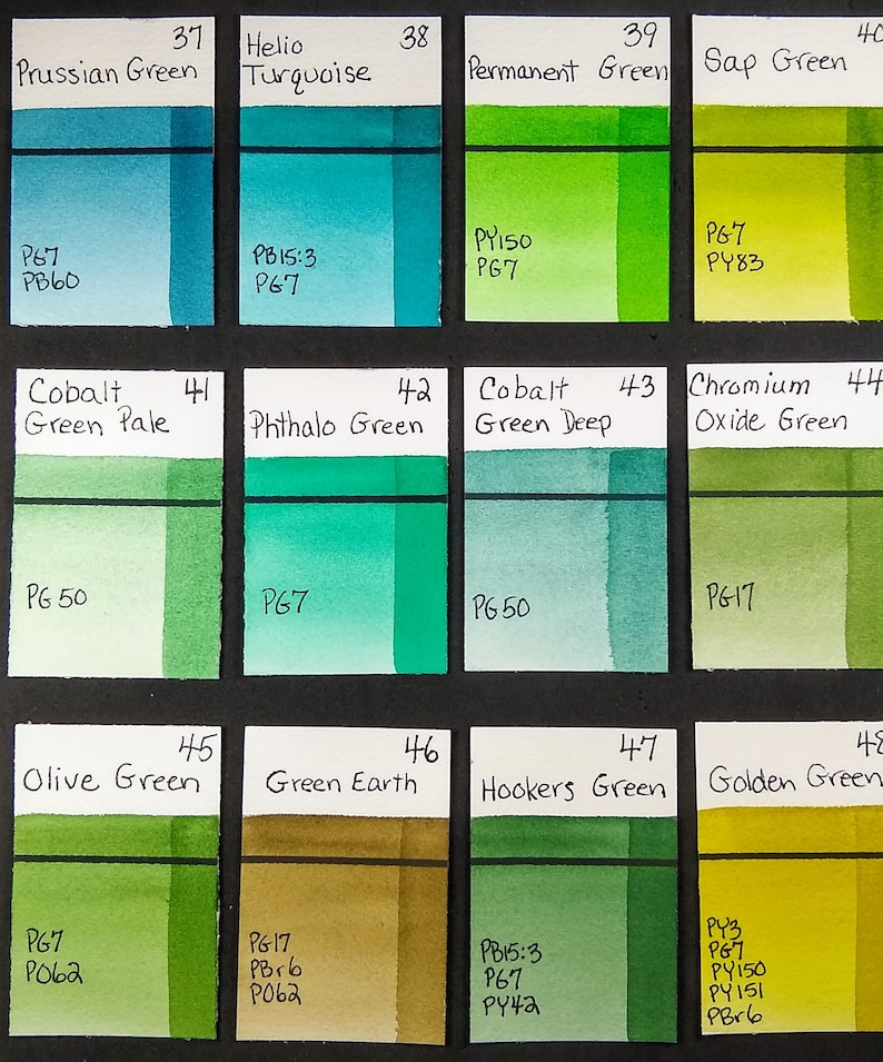 Intense watercolor paint in tube by Renesans:  Professional image 7