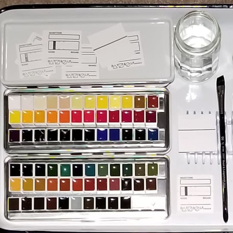 Intense watercolor paint in tube by Renesans:  Professional image 3