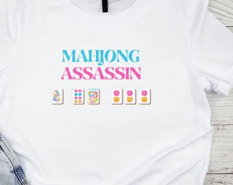 Mahjong T-Shirt: Funny Mahjong Lover Tee - Bird Bam Design