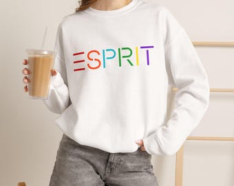 Felpa con logo Esprit / Felpa retrò Esprit / Felpa anni '80 / Felpa con atmosfera vintage retrò / Ispirata al vintage anni '80