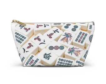 Mahjong accessory bag, Cute Mahjong Bag, Gamer Gift, Mahjong bag, Gift for Mahjong player, Mahjong bag, Gift for mom, Mah Jongg, Mahj