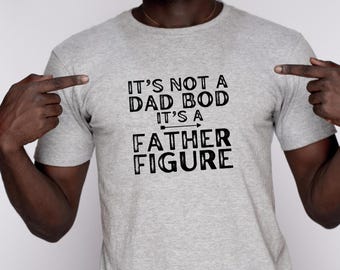Maglietta divertente per papà / Maglietta con figura paterna e fisico da papà / Regalo per la festa del papà / Divertente festa del papà