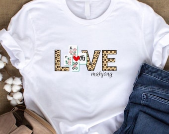 Mahjong Shirt, Mahjong love, Funny Mahjong, Cute Mahjong, Mahjong tshirt, Gift for Mom, Mahjong lover, mahjong player, crack, dot, bam