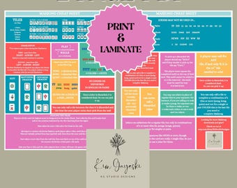 Printable Mahjong Cheat Sheet: Beginner's Guide (PDF & PNG Files)