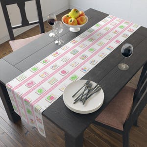 Table Runner for Mahjong Parties, Mahjong Game Night Mat, Mahjong gift, Mahjong Party, Mahjong table cover, Mah jongg, Mahj, Mahjong decor image 3
